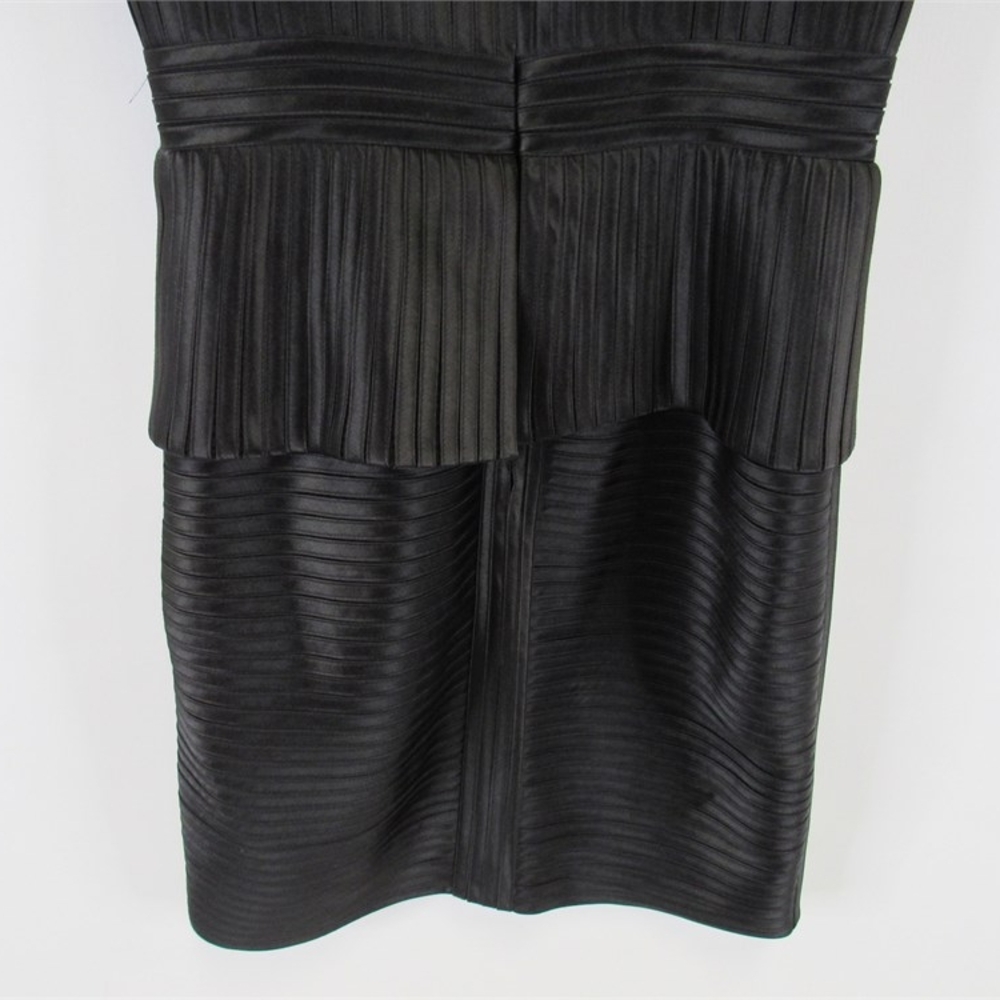 BCBGMaxAzria Black Spaghetti Strap Babydoll Mini Dress - Picture 7 of 9